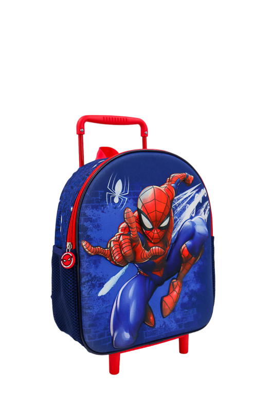 Marvel Spiderman Sac A Dos Junior Trolley 3D 36x25x14cm
